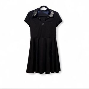 Black Short Sleeve Dress